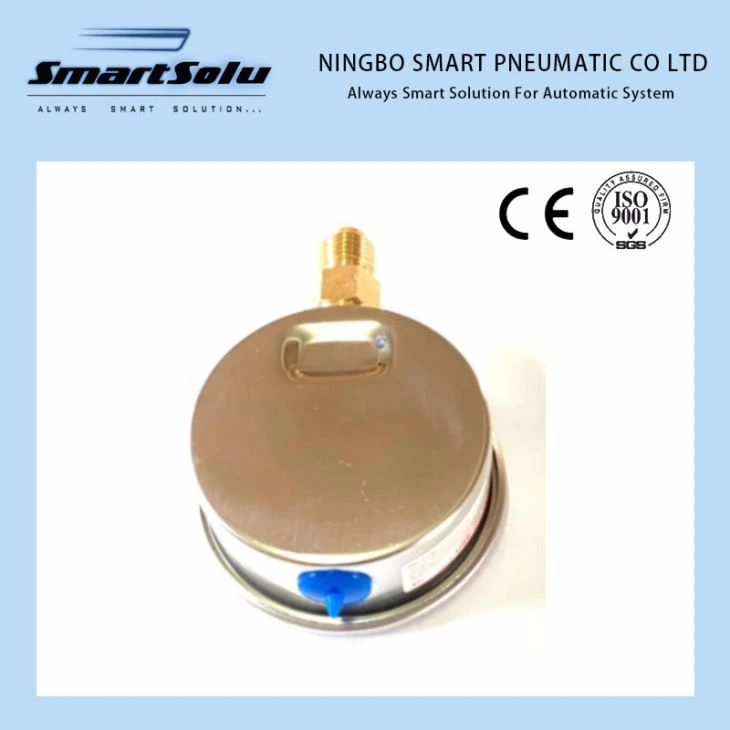 63mm Oil Filled 304 Stainless Steel Seismic Pressure Gauge Manometer
